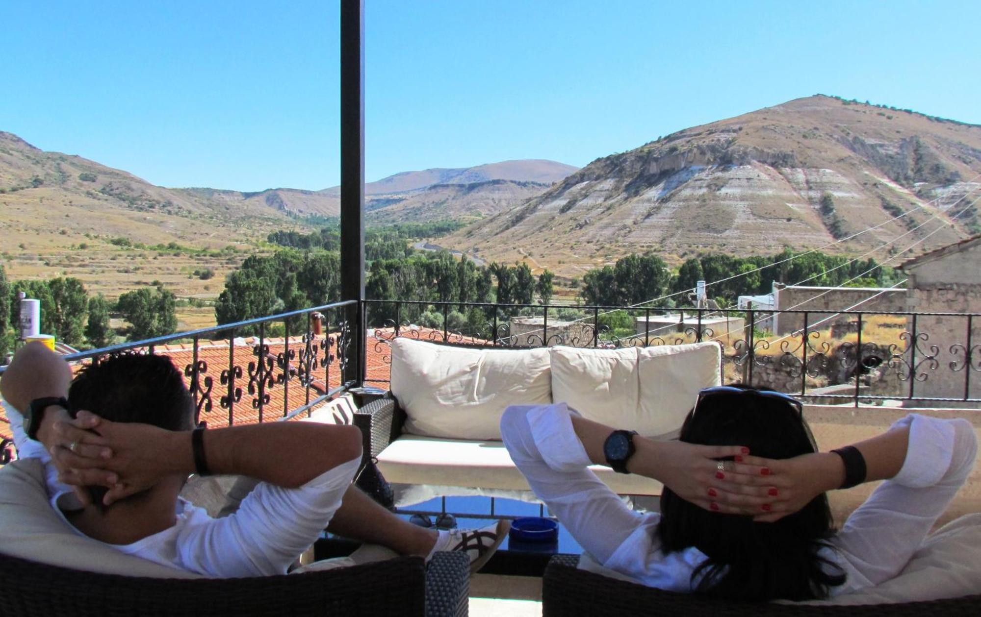 ウルギュップ Monte Cappa Cave House Bed & Breakfast エクステリア 写真